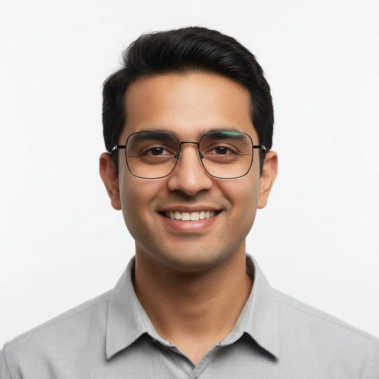 iDom Eyeglasses Full Frame Square Specs For Men 466931