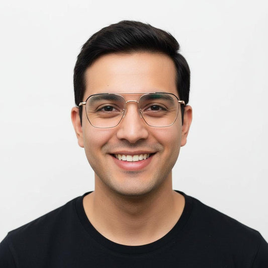 iDom Eyeglasses Full Frame Square Specs For Men 505726