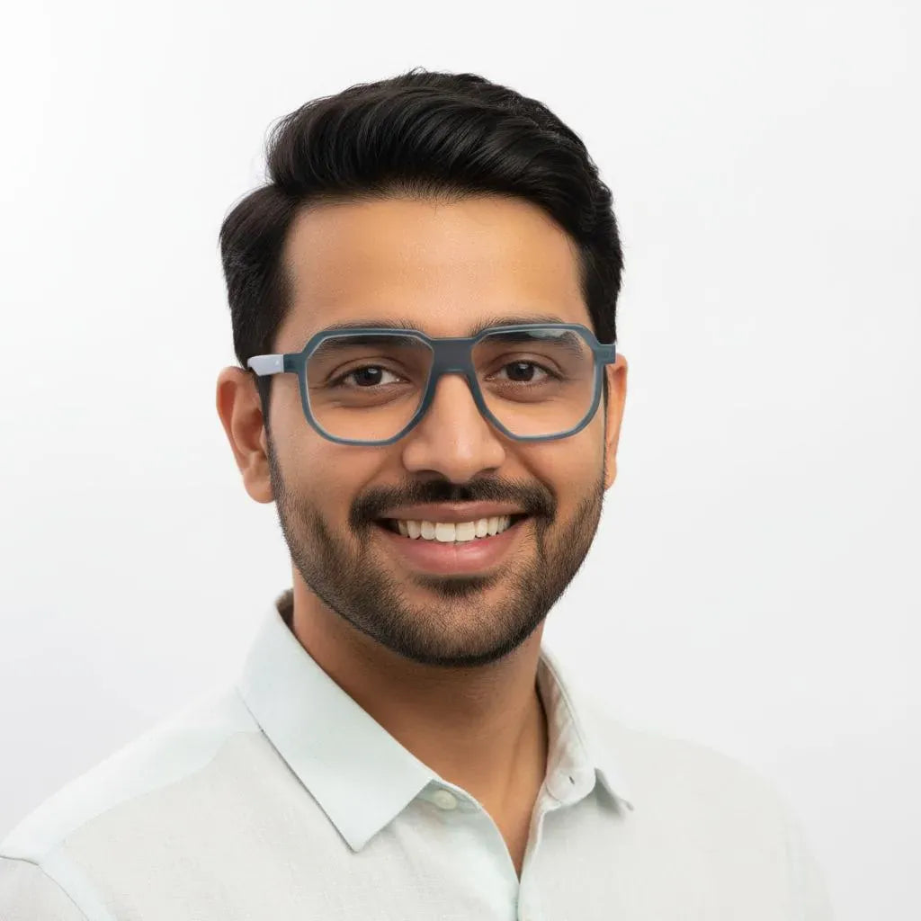 iDom Eyeglasses Full Frame Square Specs For Men 671576