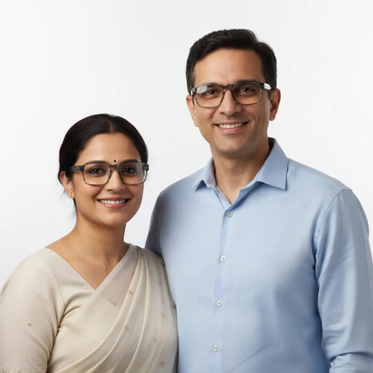 iDom Eyeglasses Full Frame Square Specs For Men & Women 136699