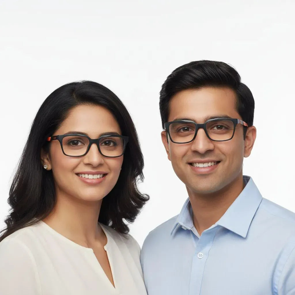 iDom Eyeglasses Full Frame Square Specs For Men & Women 207668