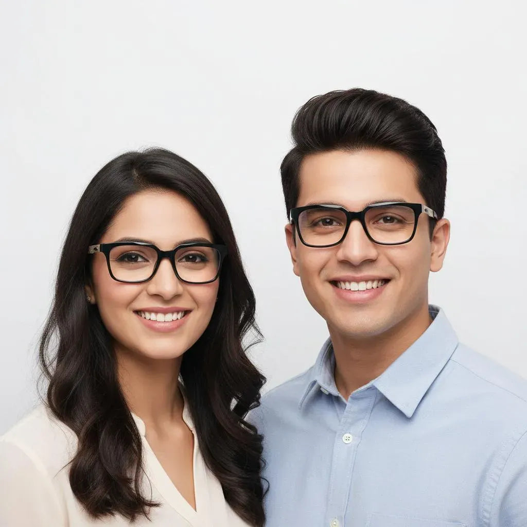 iDom Eyeglasses Full Frame Square Specs For Men & Women 291080