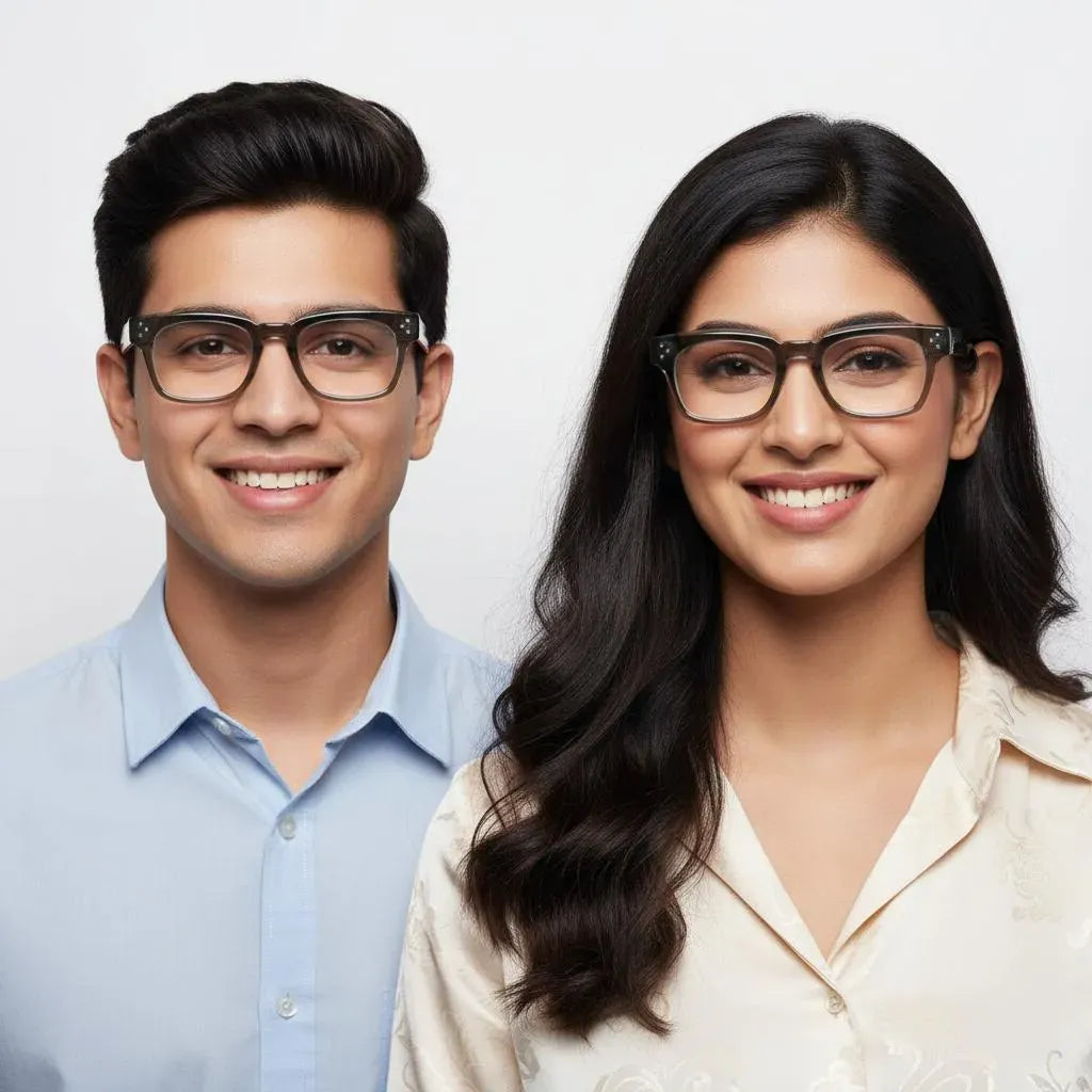 iDom Eyeglasses Full Frame Square Specs For Men & Women 335192