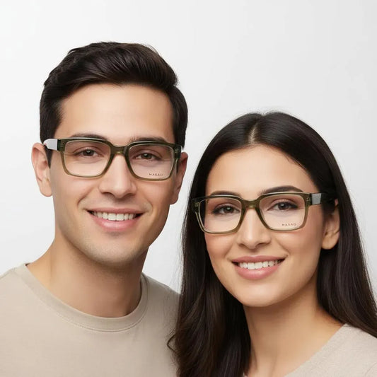 iDom Eyeglasses Full Frame Square Specs For Men & Women 346157