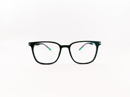 iDom Eyeglasses Full Frame Square ZERO Power BLUE-LIGHT Filter / Computer Specs For Men & Women 326117