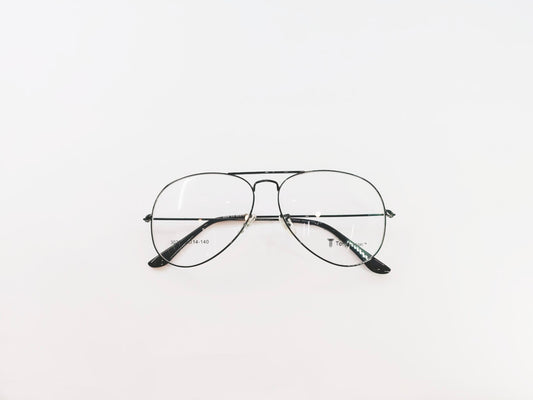 iDom Eyeglasses Full Rim Aviator Shape For Men TB3026