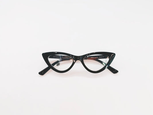 iDom Eyeglasses Full Rim Black Cat-Eye-Wear For Kids MK043