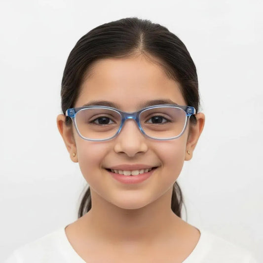 iDom Eyeglasses Full Rim Blue Eye-Wear For Girls 147828