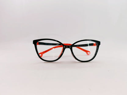 iDom Eyeglasses Full Rim Cat-Eye Clip On For Kids 536787