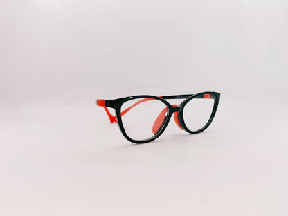 iDom Eyeglasses Full Rim Cat-Eye Clip On For Kids 536787