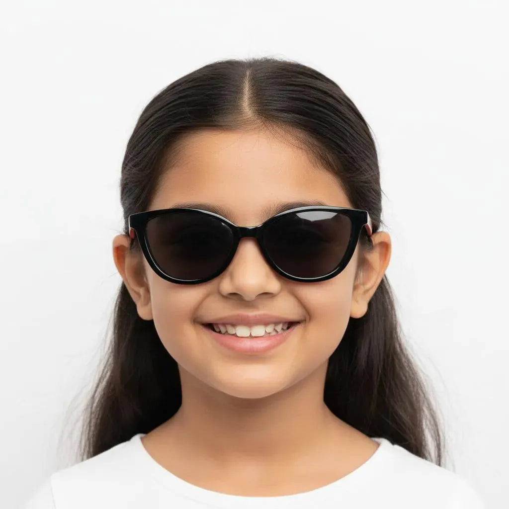 iDom Eyeglasses Full Rim Cat-Eye Clip On For Kids 536787