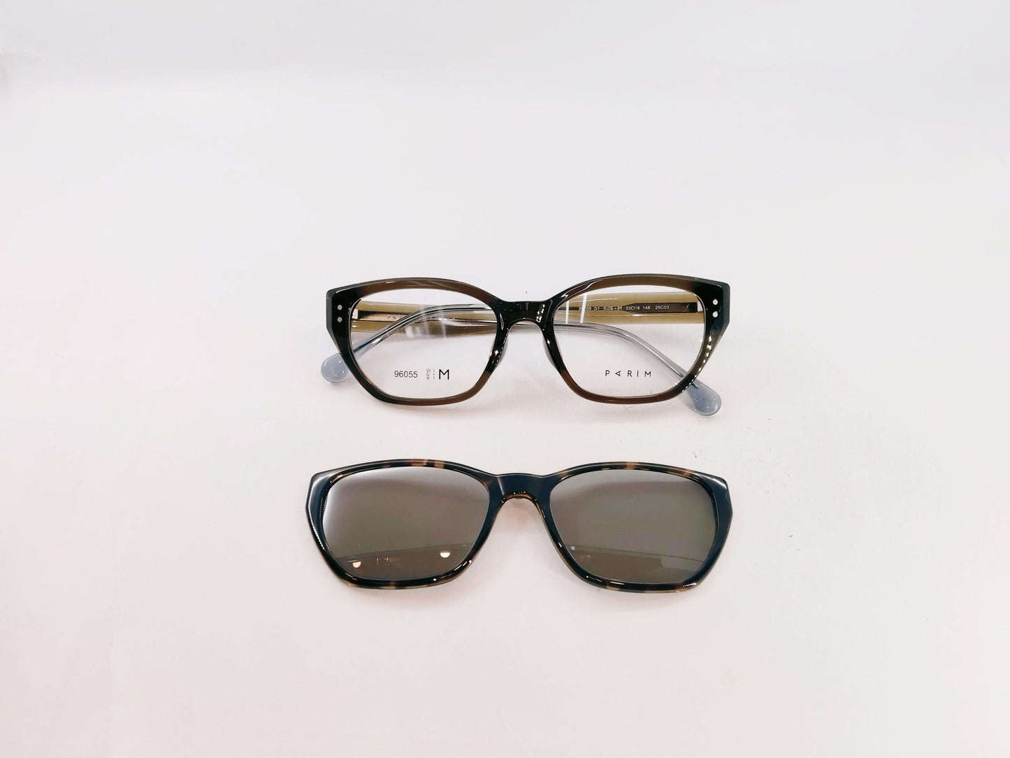 iDom Eyeglasses Full Rim Cat-Eye Clip on For Women 264942