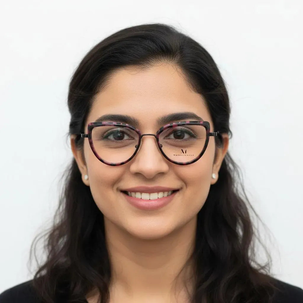 iDom Eyeglasses Full Rim Cat-Eye Eyewear For Women 162714