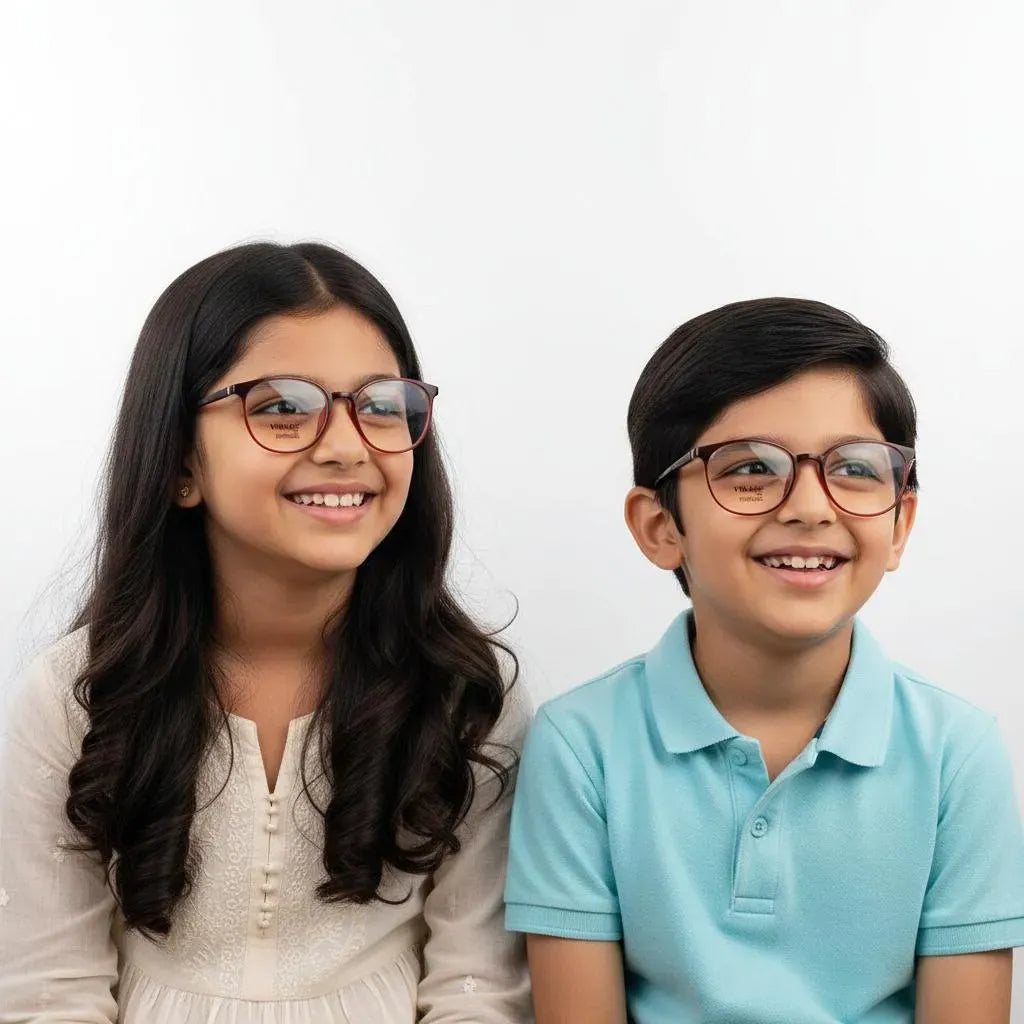 iDom Eyeglasses Full Rim Cat-Eye Specs For Kids 218076