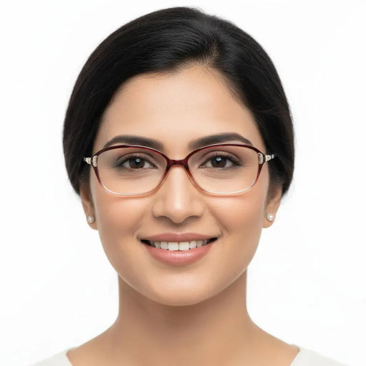 iDom Eyeglasses Full Rim Cat-Eye Specs For Women 201582