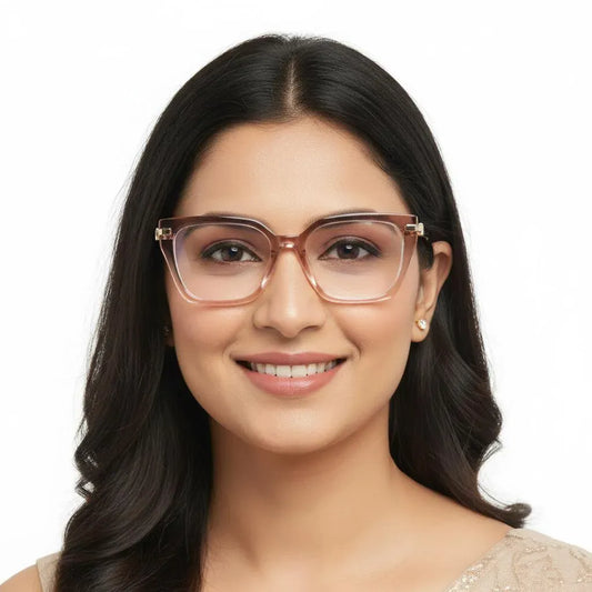 iDom Eyeglasses Full Rim Cat-Eye Specs For Women 333685