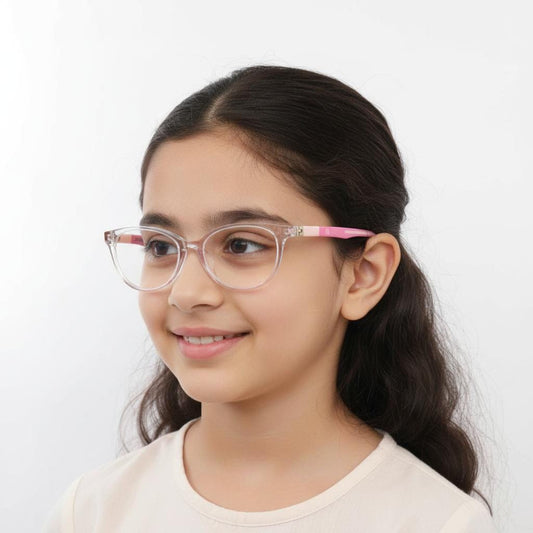iDom Eyeglasses Full Rim Cat-Eye Specs Wear For Kids 225365
