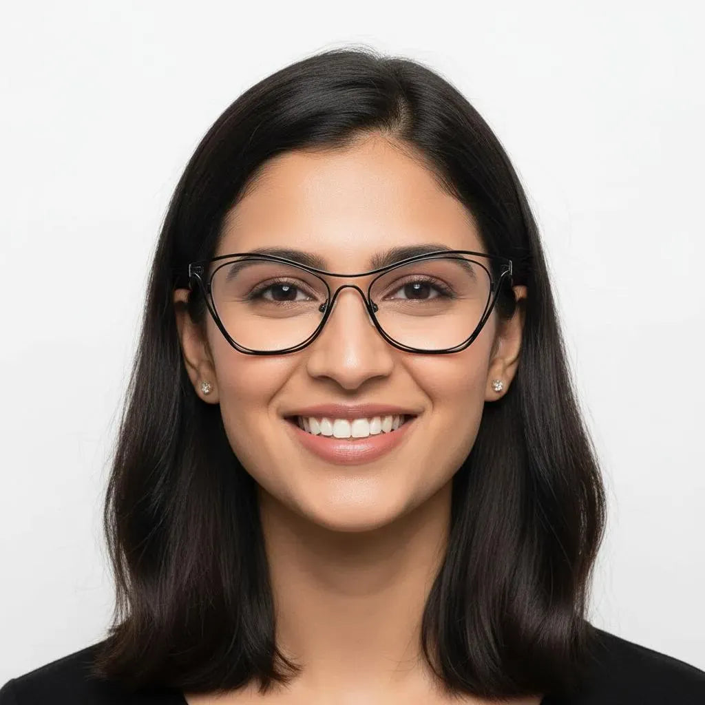 iDom Eyeglasses Full Rim Cateye Spec Wear For Women 353930