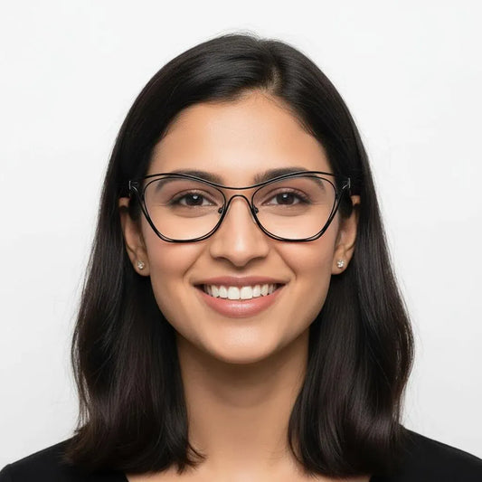 iDom Eyeglasses Full Rim Cateye Spec Wear For Women 353930