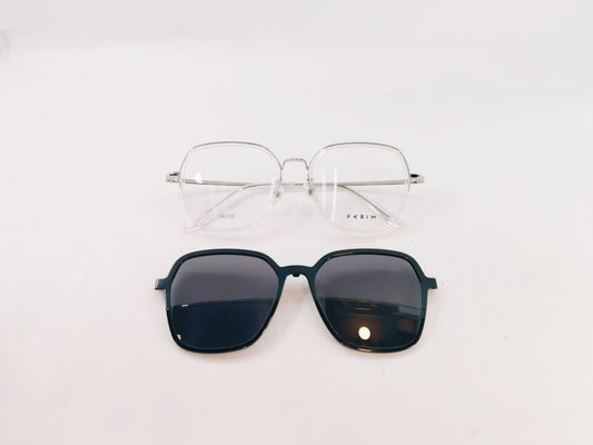 iDom Eyeglasses Full Rim Geometric For Men & Women 248390