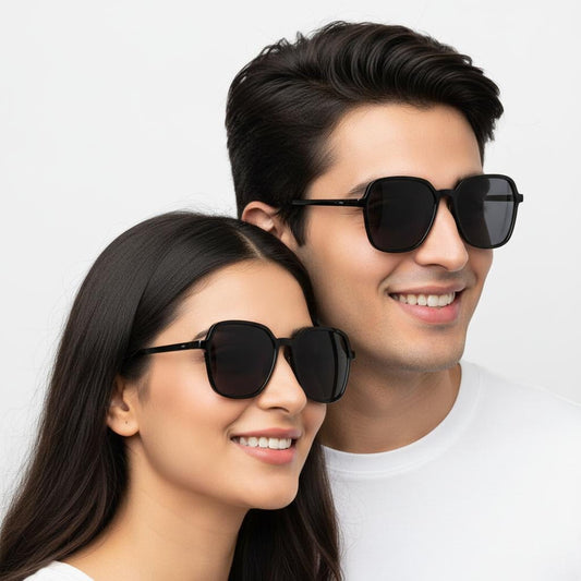 iDom Eyeglasses Full Rim Geometric For Men & Women 248390