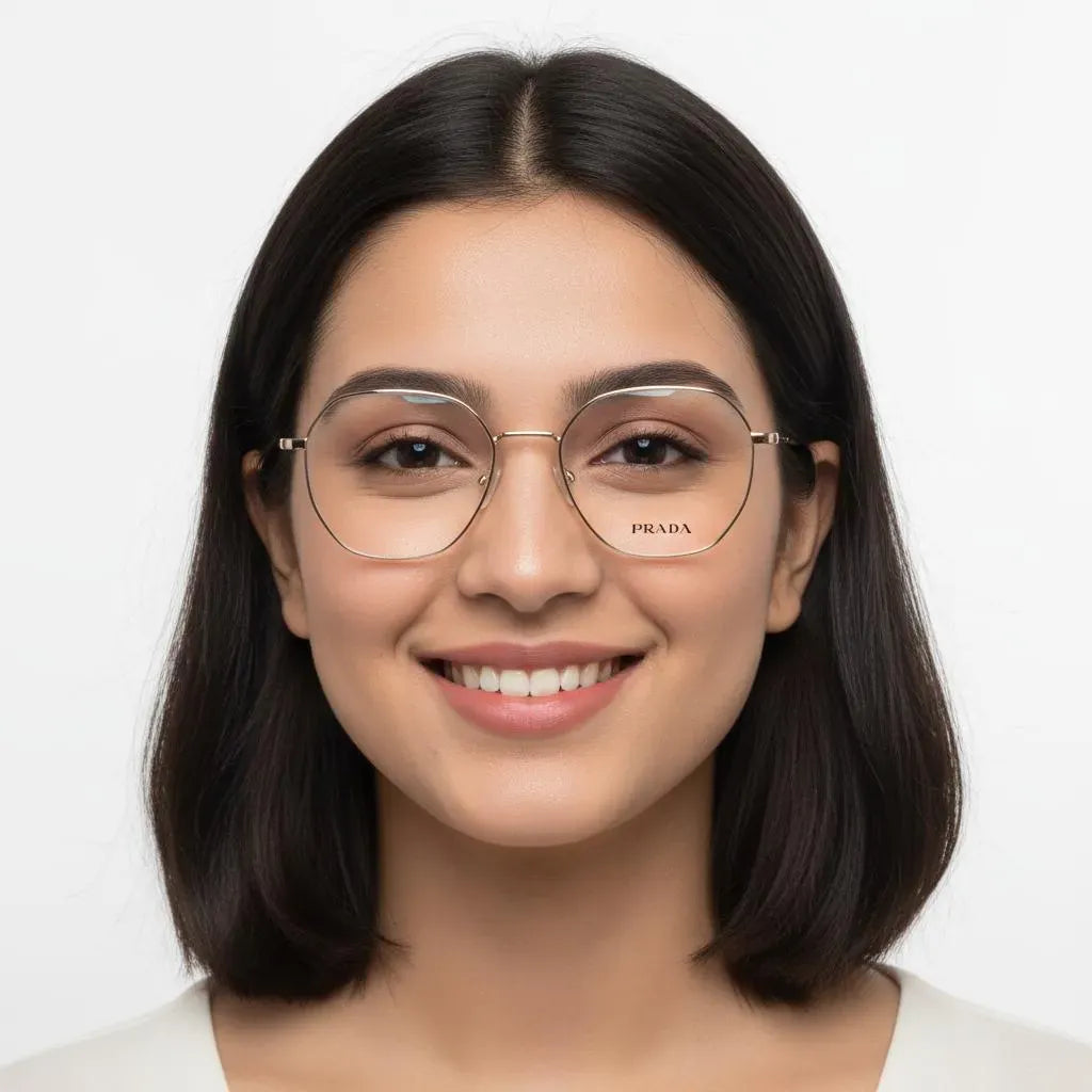 iDom Eyeglasses Full Rim Hexa Shape For Women 402762