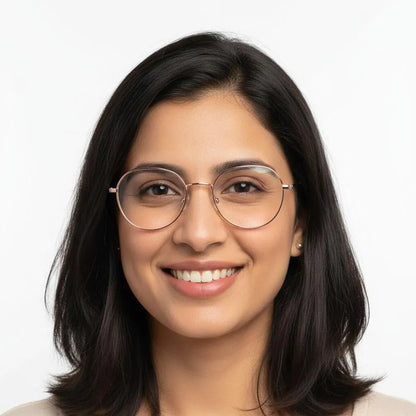 iDom Eyeglasses Full Rim Hexa Shape For Women 488976