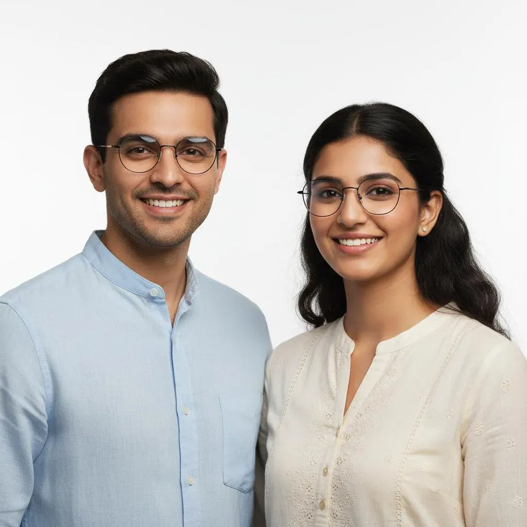 iDom Eyeglasses Full Rim Hexagonal Shape For Men & Women 247783