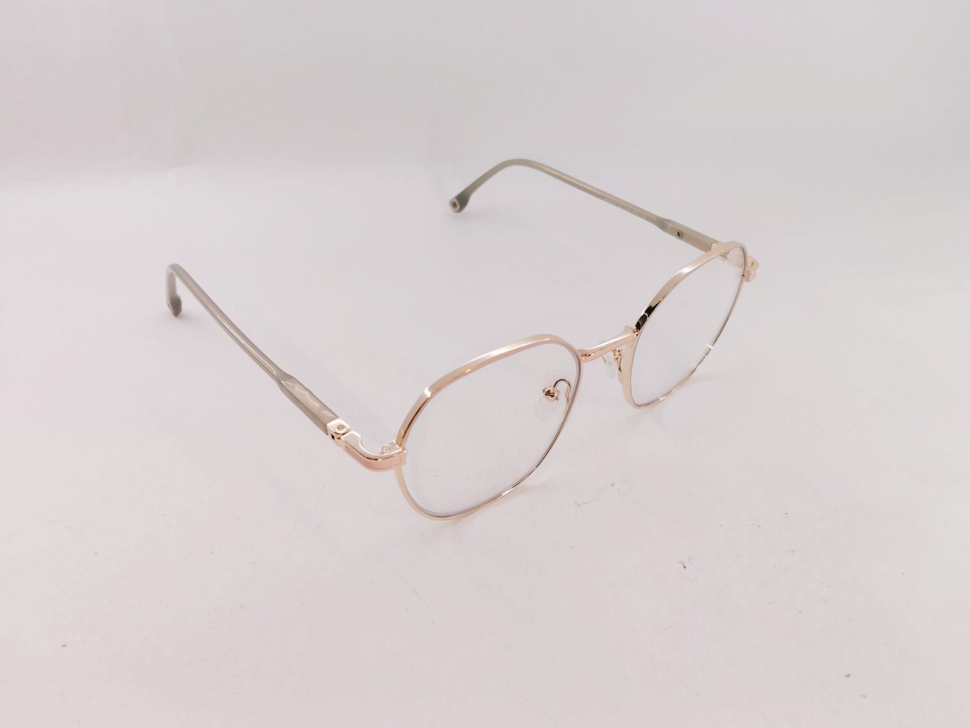 iDom Eyeglasses Full Rim Hexagonal Shape Specs For Men & Women 723576