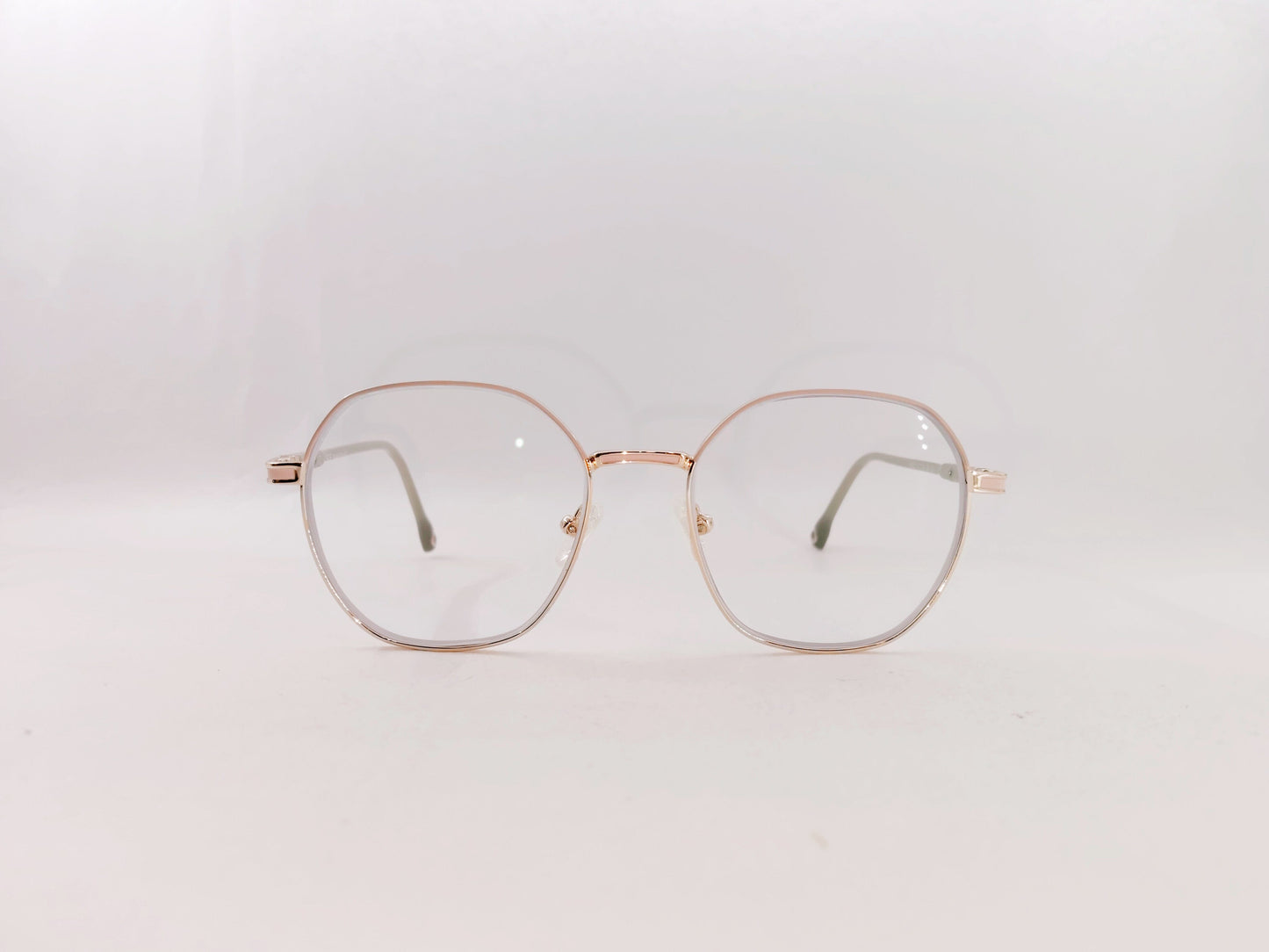 iDom Eyeglasses Full Rim Hexagonal Shape Specs For Men & Women 723576