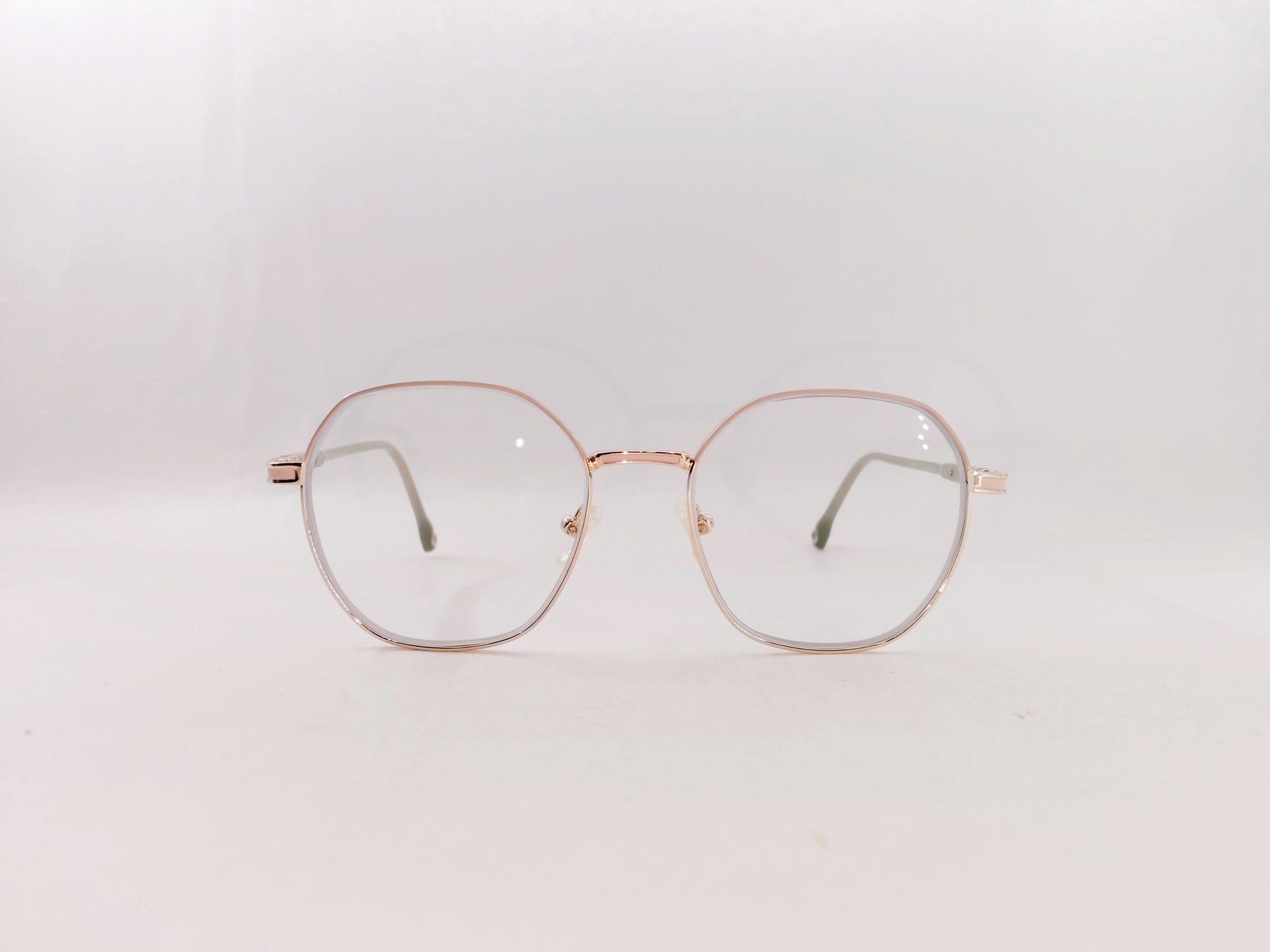 iDom Eyeglasses Full Rim Hexagonal Shape Specs For Men & Women 723576