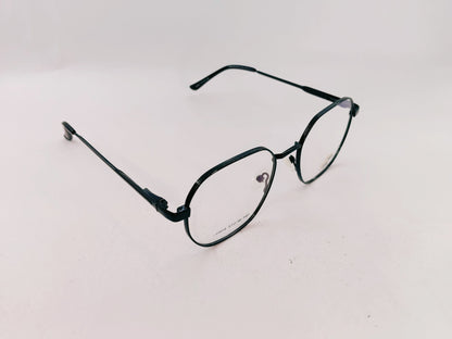 iDom Eyeglasses Full Rim Hexagonal Shape Specs For Men & Women 939806