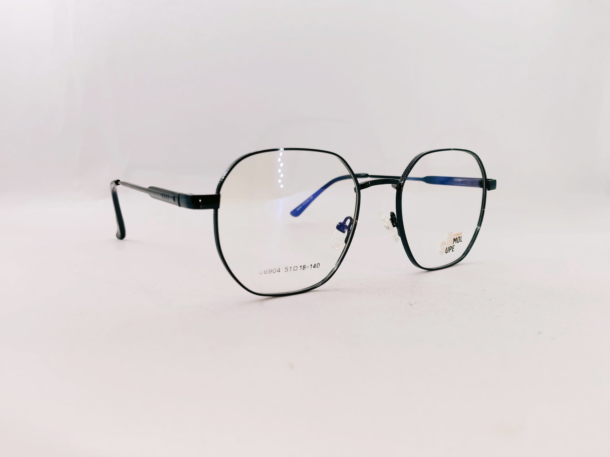 iDom Eyeglasses Full Rim Hexagonal Shape Specs For Men & Women 939806