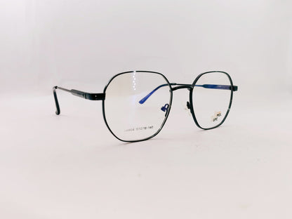 iDom Eyeglasses Full Rim Hexagonal Shape Specs For Men & Women 939806