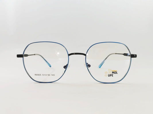 iDom Eyeglasses Full Rim Hexagonal Shape Specs Wear For Men & Women 193730