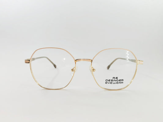 iDom Eyeglasses Full Rim Hexagonal Shape Specs Wear For  Women & Girls 511617