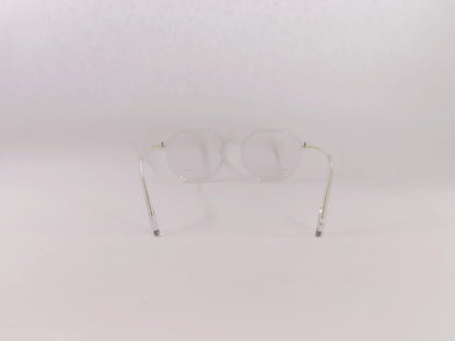 iDom Eyeglasses Full Rim Hexagonal Specs For Men & Women 202998