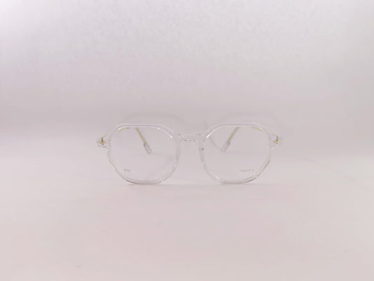 iDom Eyeglasses Full Rim Hexagonal Specs For Men & Women 202998