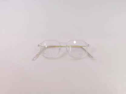 iDom Eyeglasses Full Rim Hexagonal Specs For Men & Women 202998