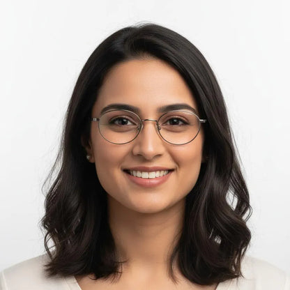 iDom Eyeglasses Full Rim Oval Specs For Women 294384