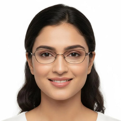 iDom Eyeglasses Full Rim Oval Specs For Women 878002