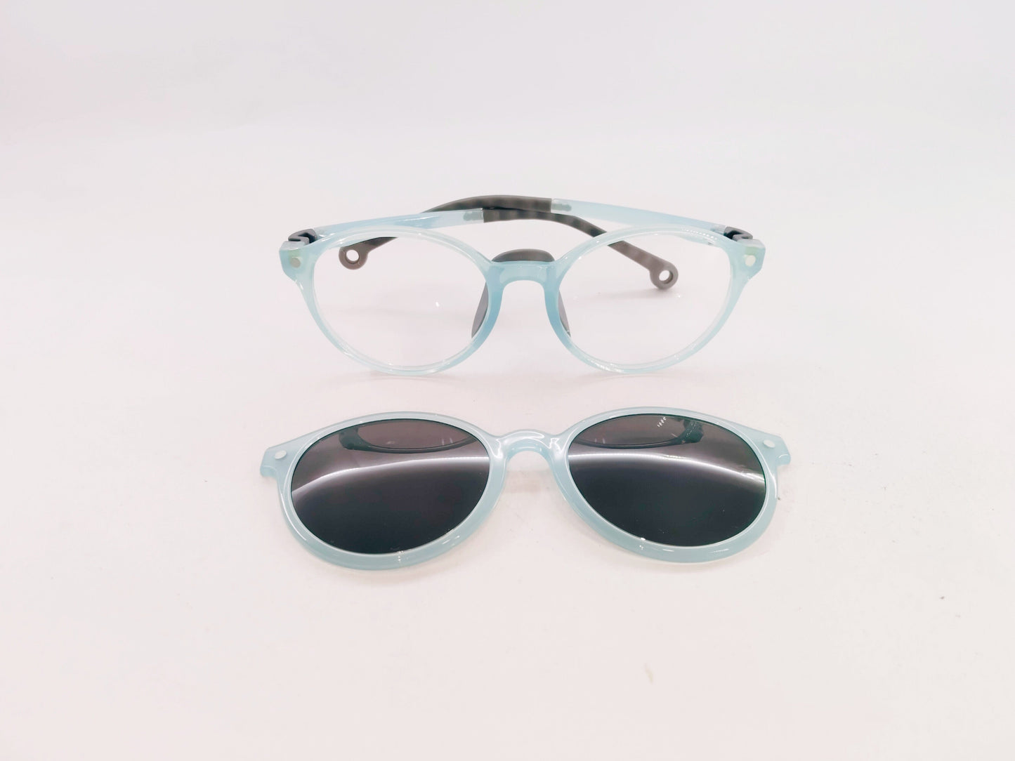 iDom Eyeglasses Full Rim Pento Clip On For Kids 116792
