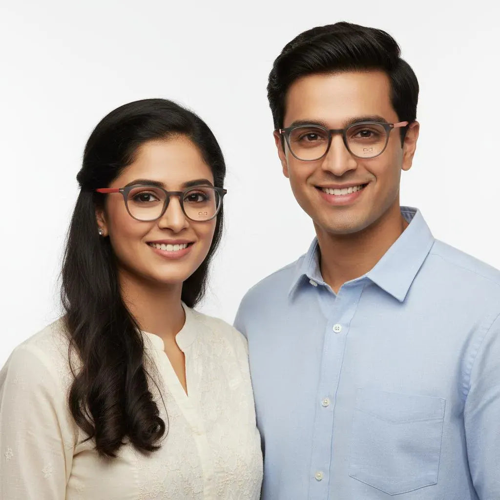 iDom Eyeglasses Full Rim Pento Shape For Men & Women 234439