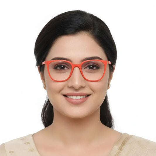 iDom Eyeglasses Full Rim Pento Shape For Women 217544
