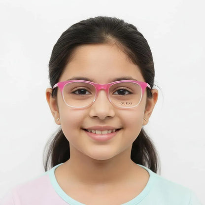 iDom Eyeglasses Full Rim Pink Eye-Wear For Kids 276559
