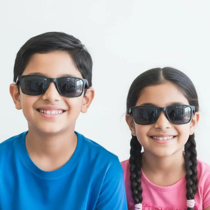 iDom Eyeglasses Full Rim Rectangle Clip On For Kids 242244