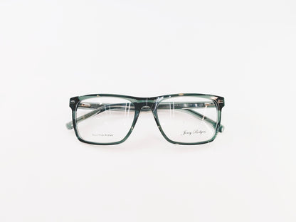 iDom Eyeglasses Full Rim Rectangle Clip on For Men 126621