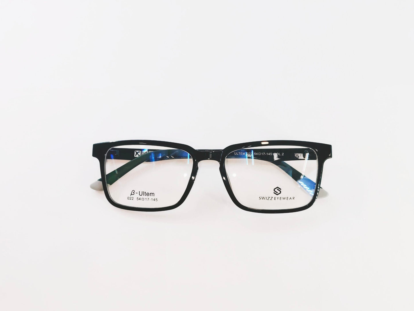 iDom Eyeglasses Full Rim Rectangle Clip on For Men 148884