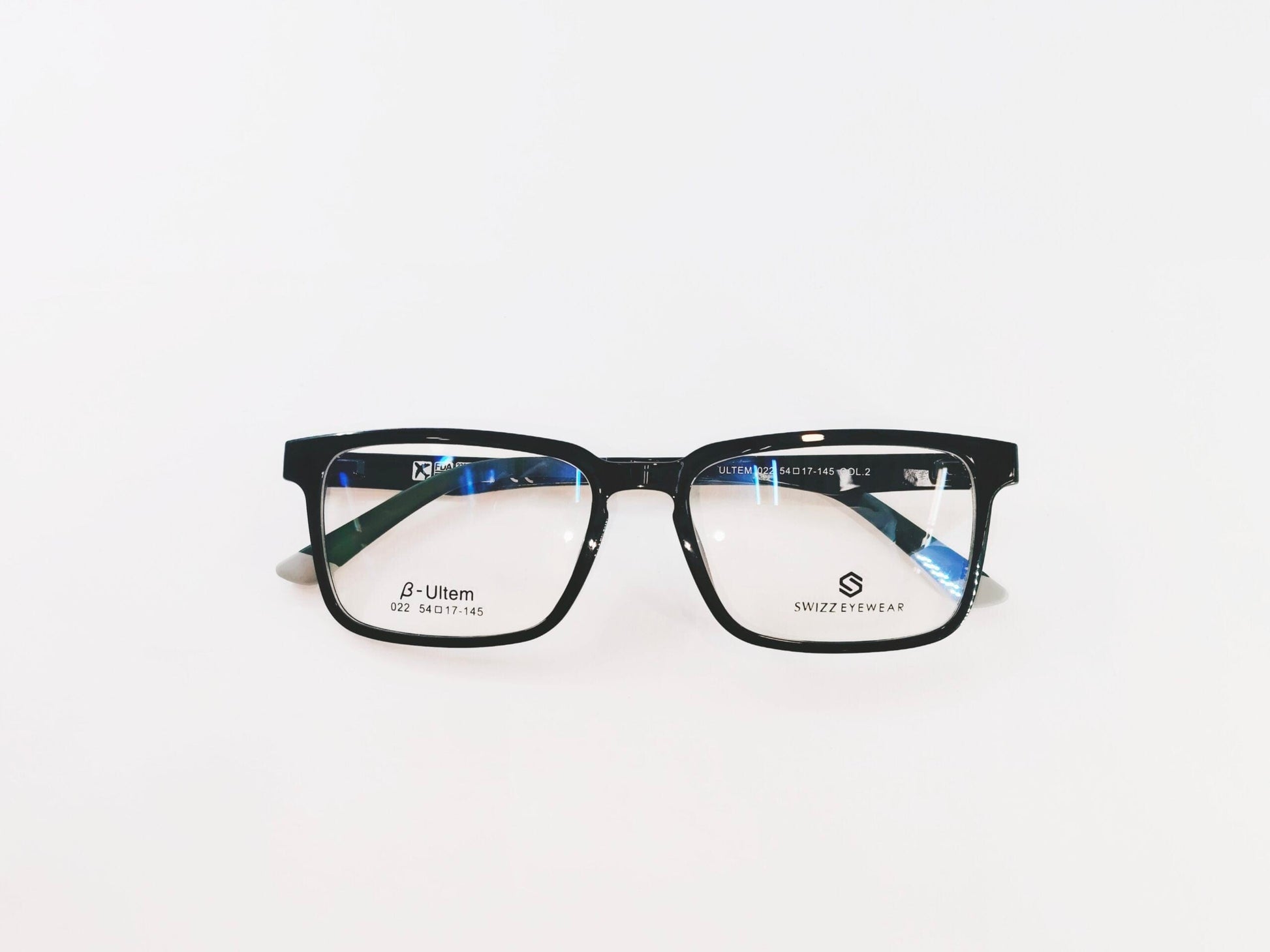 iDom Eyeglasses Full Rim Rectangle Clip on For Men 148884