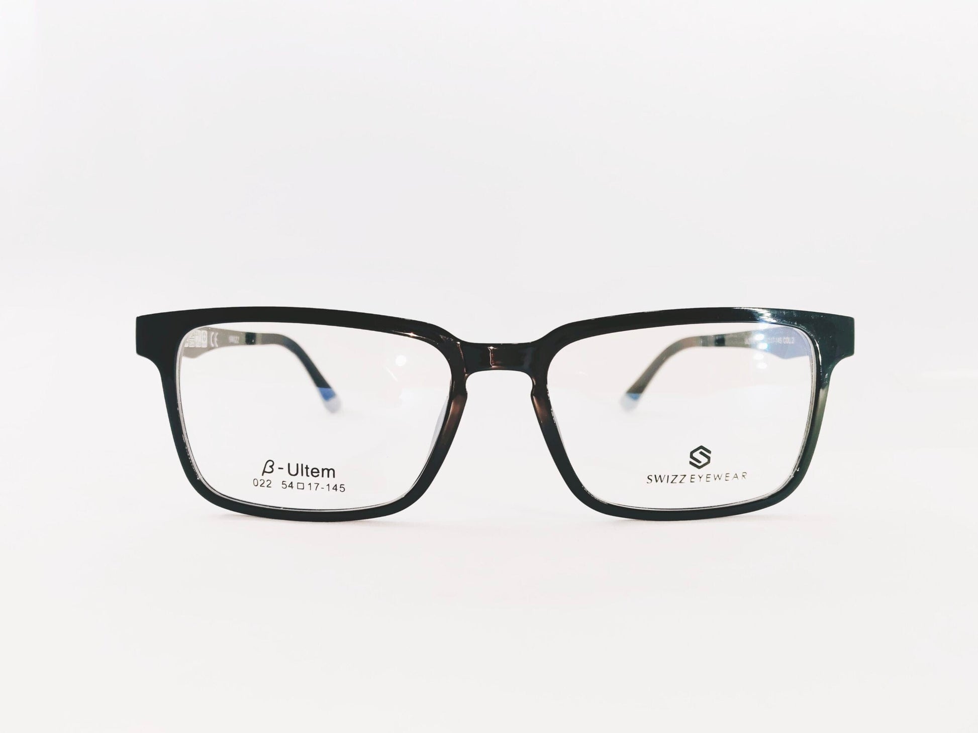 iDom Eyeglasses Full Rim Rectangle Clip on For Men 148884